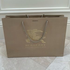 Burberry Paper Bag